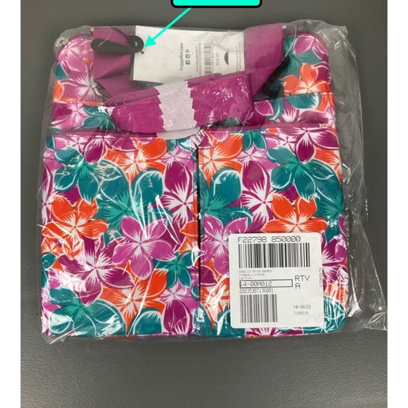 Baggallini Horizon Crossbody Bag - Luau Print, Lightweight, Water-Resistant, Inc - Picture 3 of 7